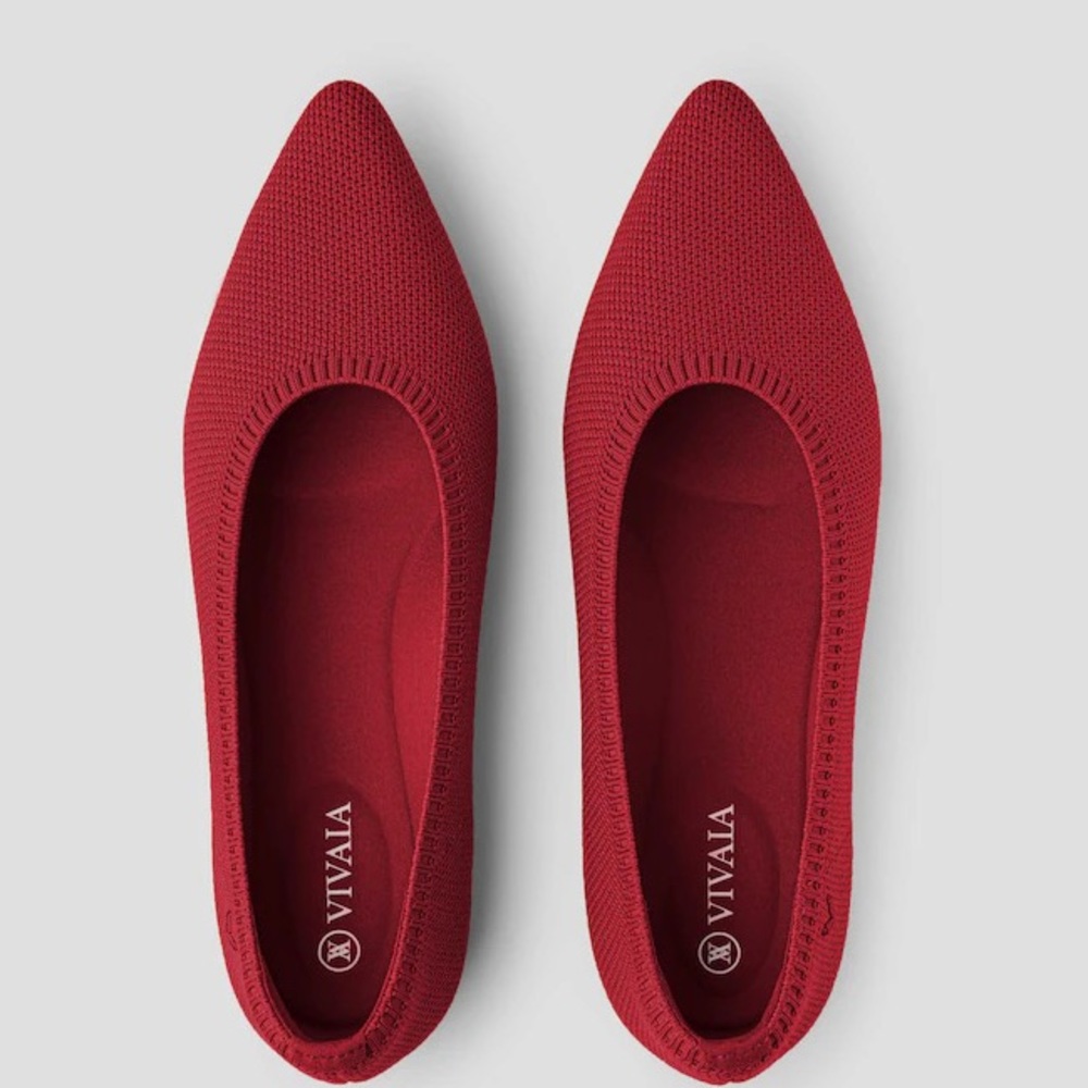 NEW in BOX: Vivaia Pointed-Toe Ballet Flats (Aria 5°)